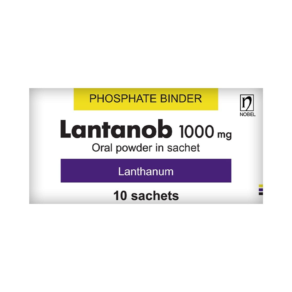 ლანთანობი - Lantanob 1000 მგ 10 პაკეტი 