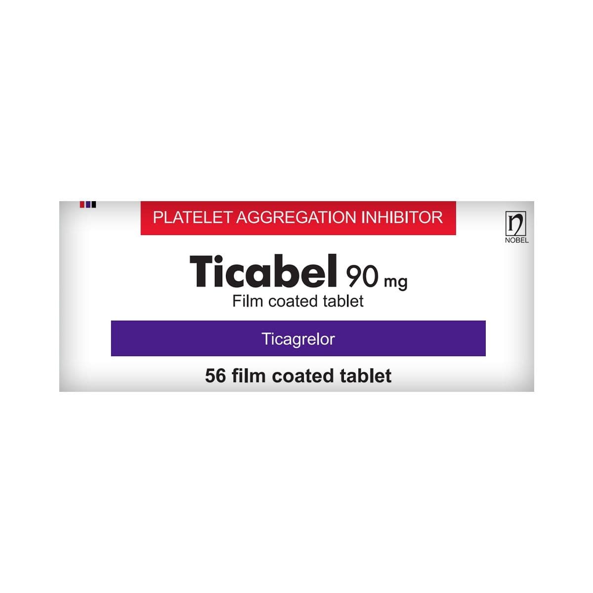 ტიკაბელი - Ticabel 90 მგ 56 ტაბლეტი 