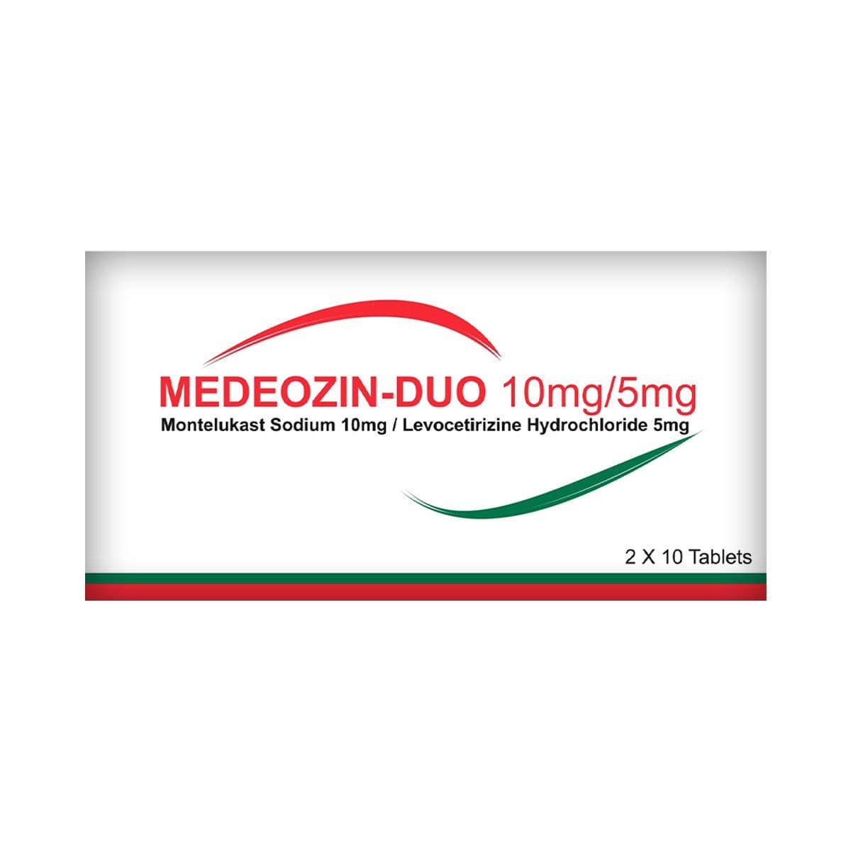 მედეოზინ დუო - Medeozin Duo 10მგ/5მგ 20 ტაბლეტი