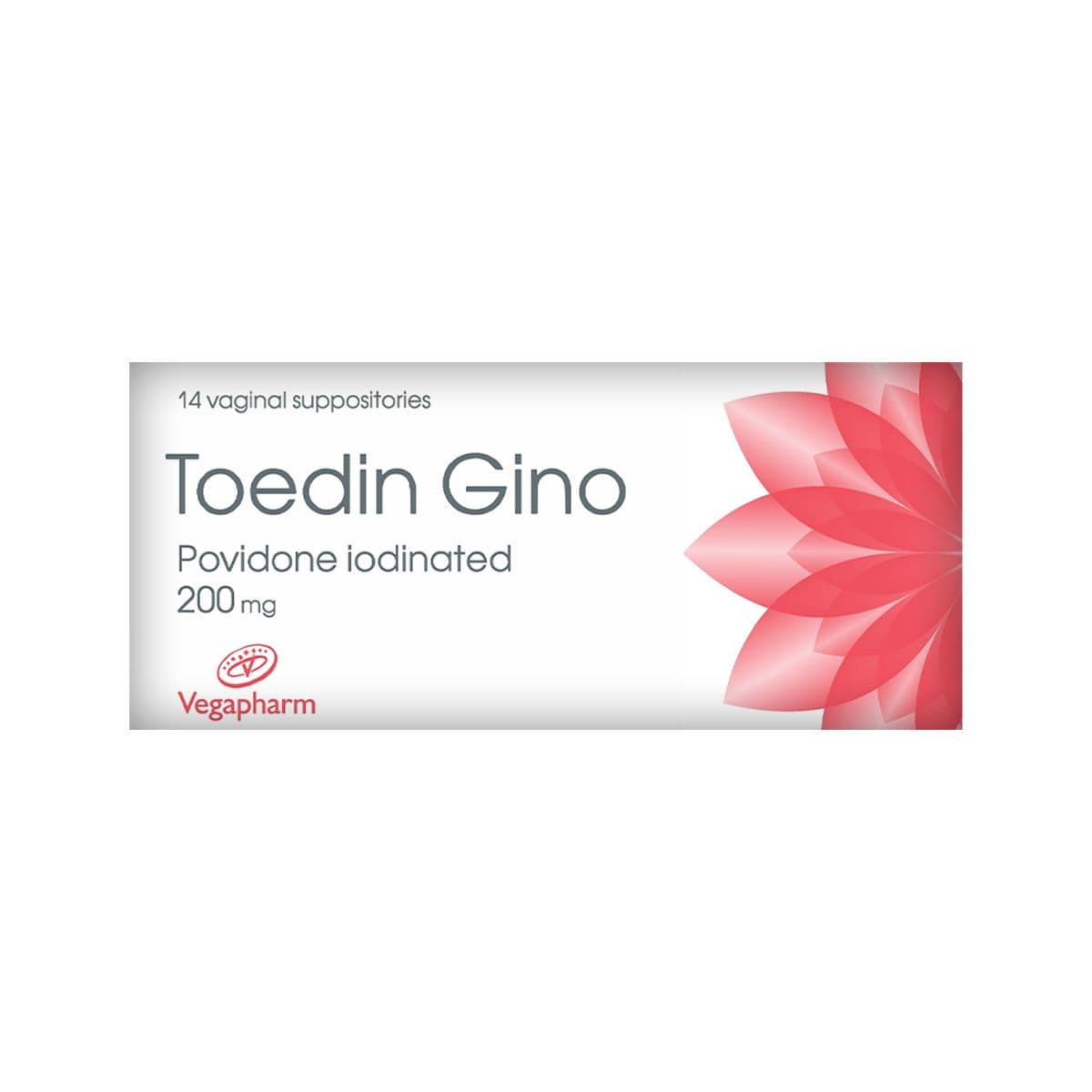 ტოედინი გინო - Toedin Gino 200მგ 14 ვაგინალური სუპოზიტორია