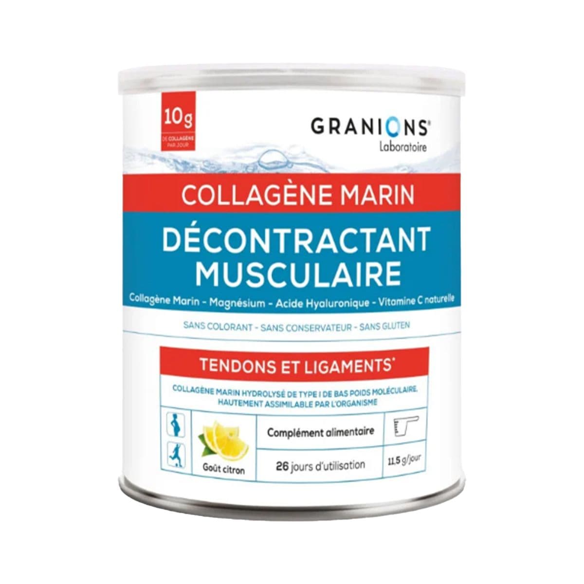 კოლაგენი მიორელაქსანტი ფხვნილი 300გ გრანიო - Granions