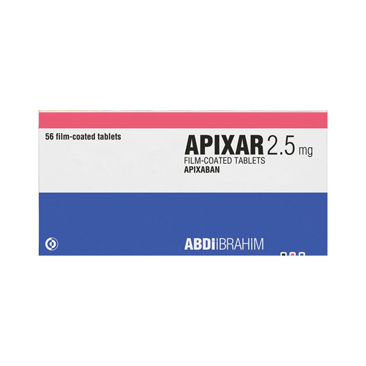 აპიქსარი - Apixar 2.5მგ 56 ტაბლეტი
