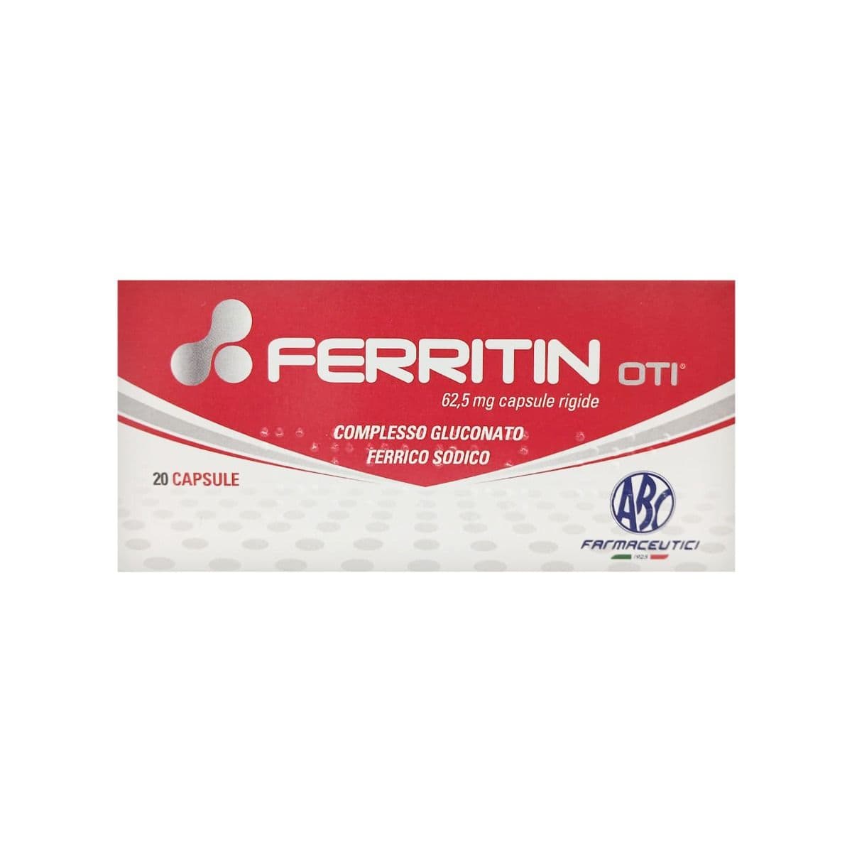 ფერიტინ ოტი - Ferritin Oti 62.5მგ 20 მყარი კაფსულა