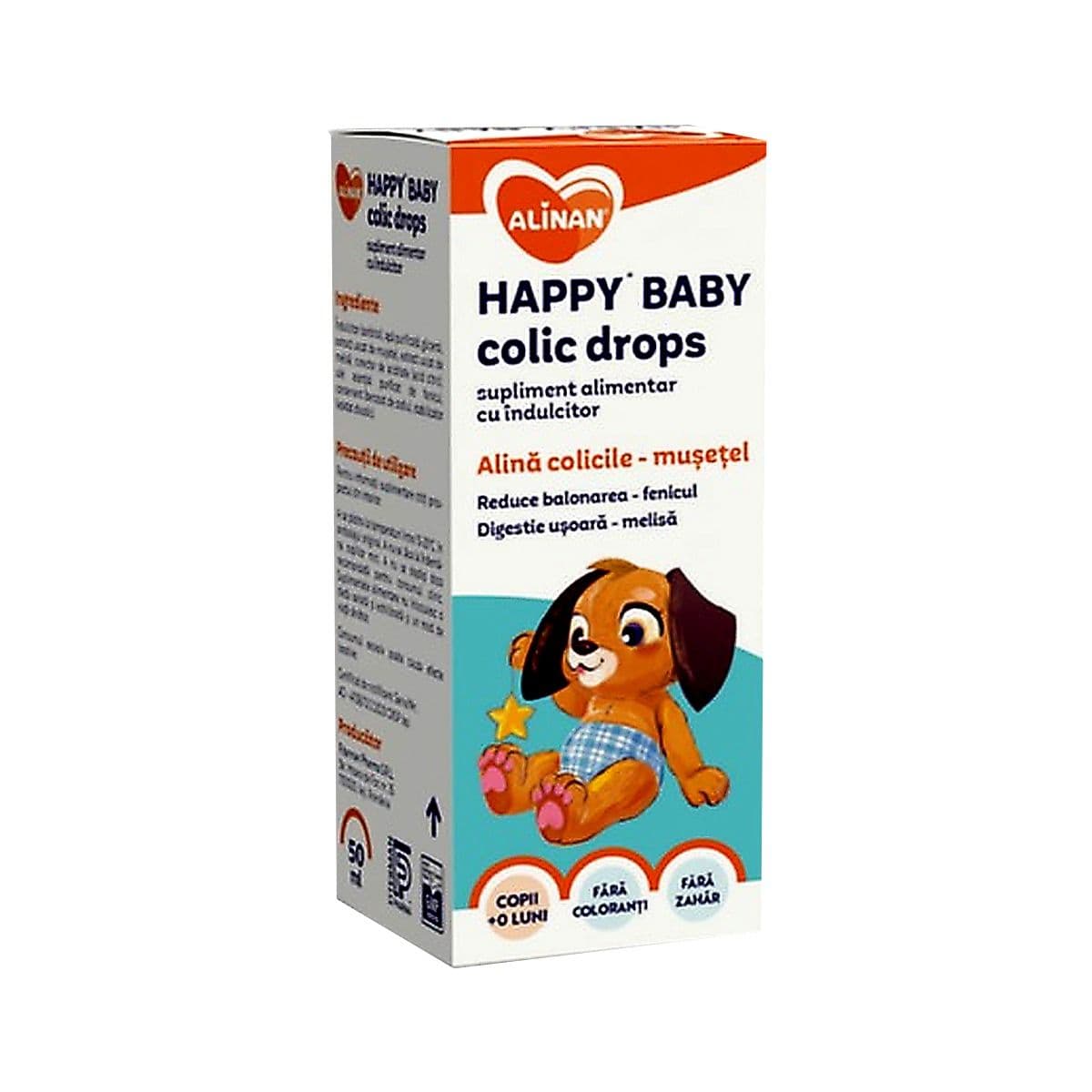 ალინანი ჰეფი ბეიბი - Alinan Happy Baby კოლიკის წვეთები 50მლ