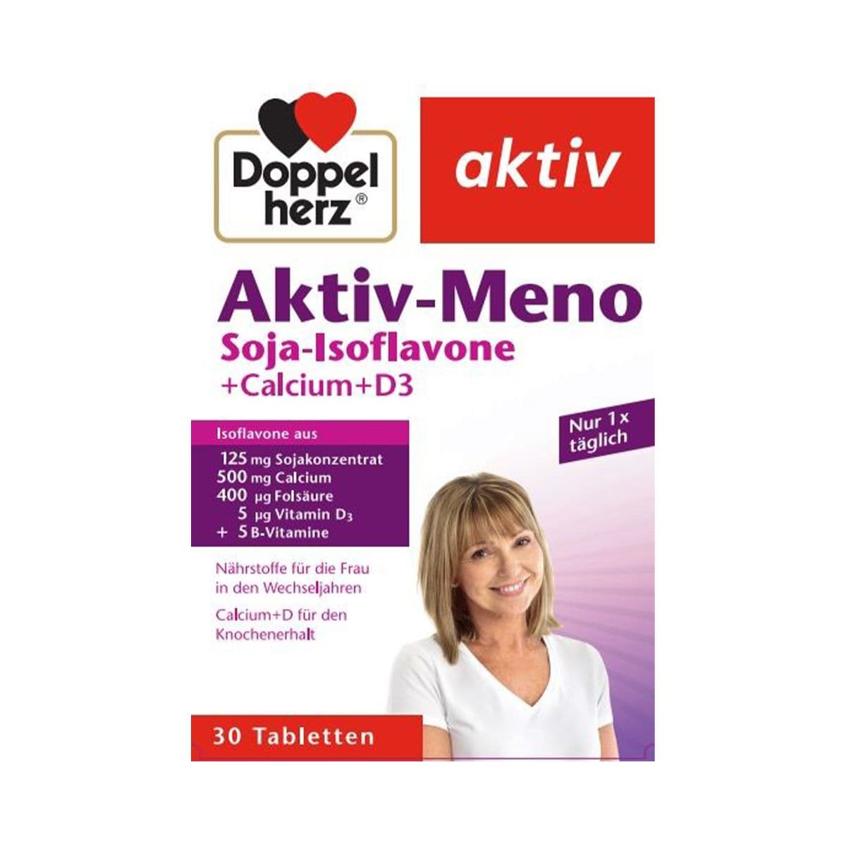 დოპელჰერცი აქტივი - Doppelherz Aktiv აქტივ-მენო 30 ტაბლეტი  