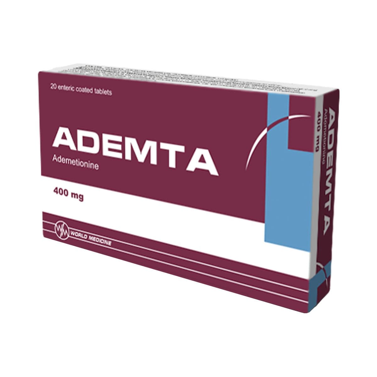 ადემტა - Ademta 400მგ 20 ტაბლეტი