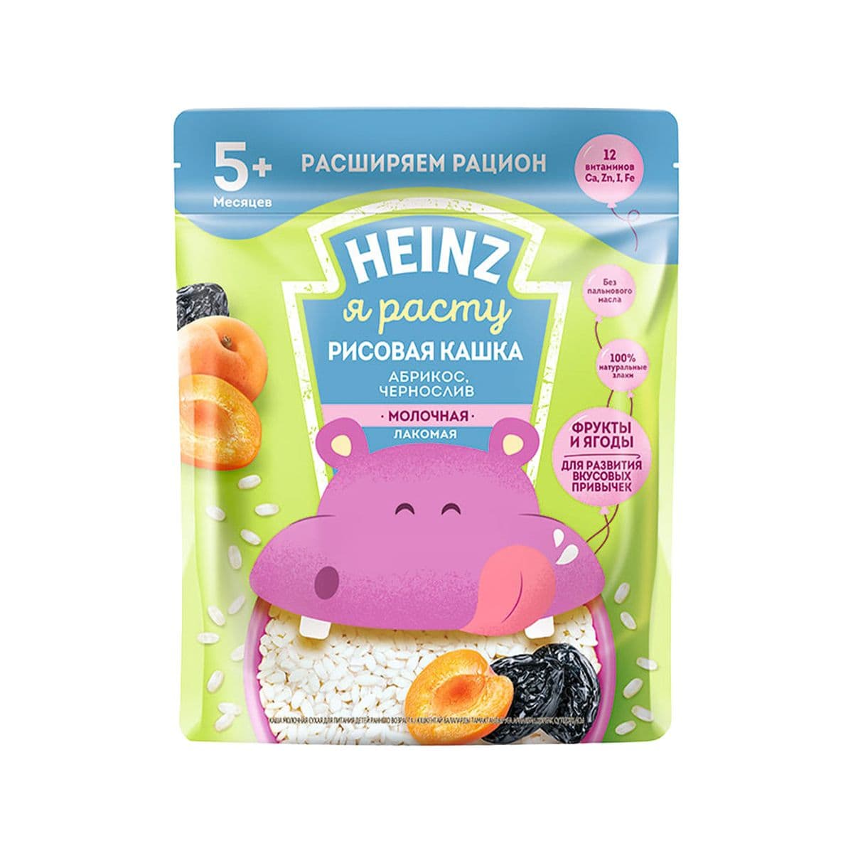 რძიანი ფაფა გარგარით და ქლიავით 5310 ჰეინცი - Heinz