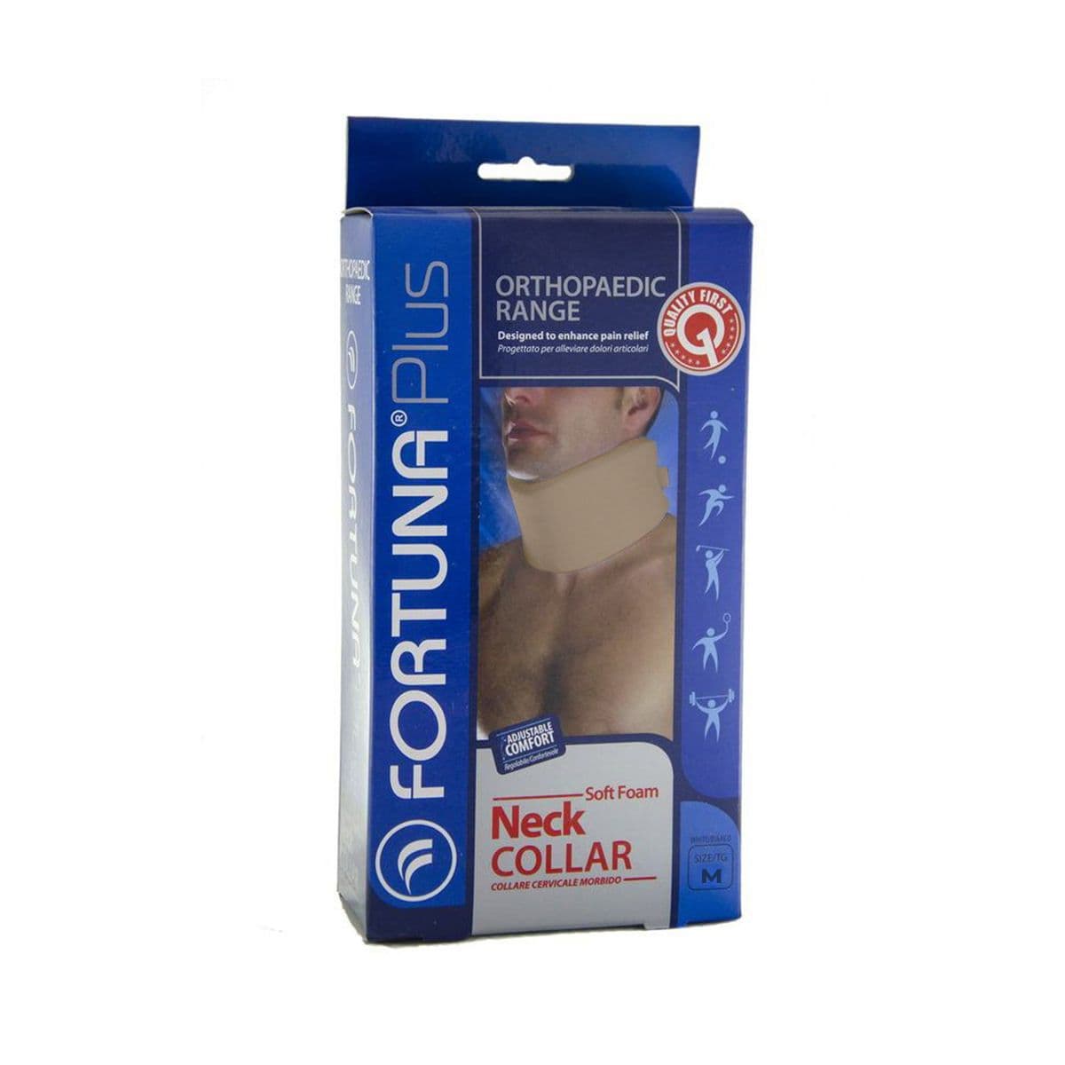 ფორტუნა - Fortuna კისრის საყელო კრემისფერი M 0783 