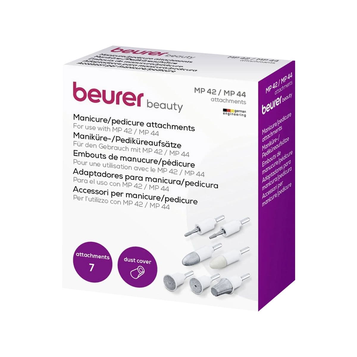 მანიკურ-პედიკურის ხელსაწყოს ქლიბები MP42/MP44 ბოირერი - Beurer