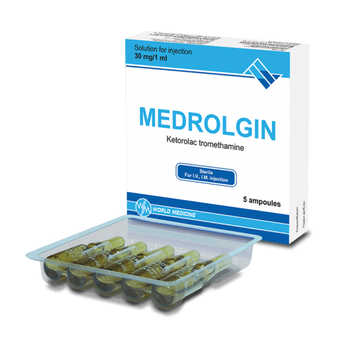 მედროლგინი ხსნარი საინექციო 30მგ/1მლ ამპულა #5
