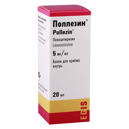 პოლეზინი წვეთები ორალური 5მგ/1მლ 20მლ ფლაკონი #1