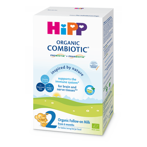 ჰიპი - რძე კომბიოტიკი 2 /6თვ+/ 300გრ