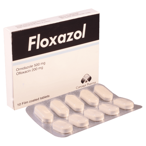 ფლოქსაზოლი ტაბლეტი 200მგ+500მგ #10