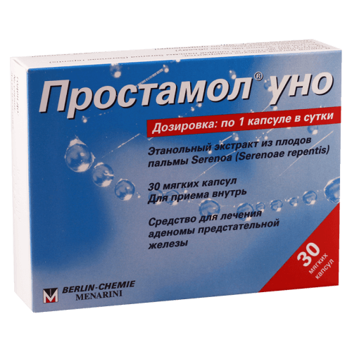 პროსტამოლ უნო კაფსულა 320მგ #30