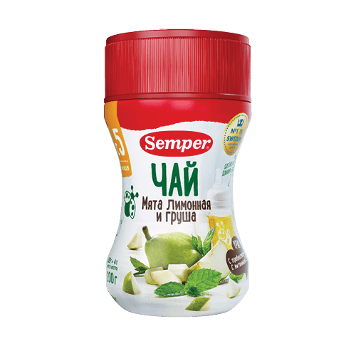სემპერი - ჩაი მსხალი. მელისა 'ძილი ნებისა' /5თვ+/ 200გრ