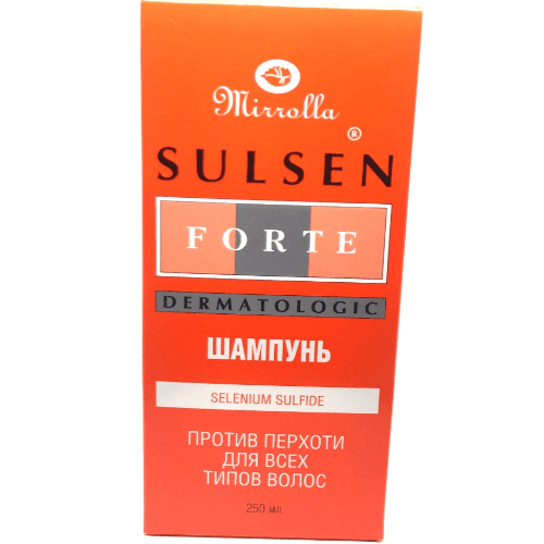 სულსენა - შამპუნი ფორტე ქერტლის საწინააღმდეგო 2% 250მლ