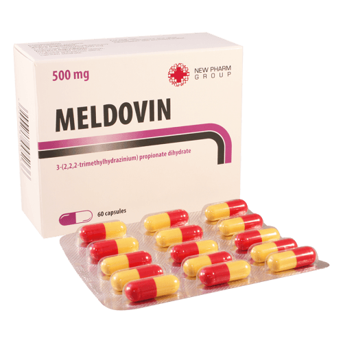 მელდოვინი კაფსულა 500მგ #60