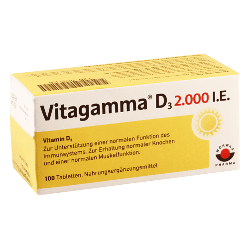 ვიტაგამა დ3 ტაბლეტი  2000სე #100