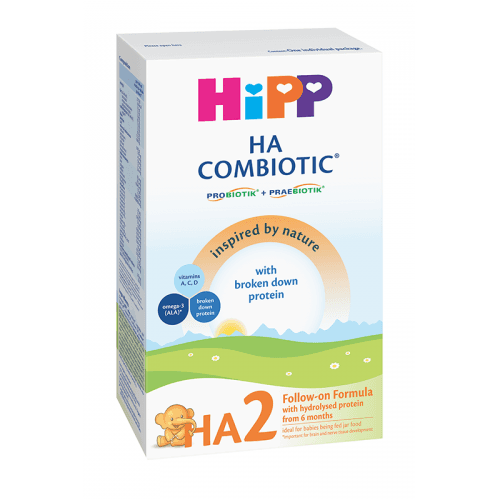 ჰიპი - რძე HA 2 ჰიპოალერგიული კომბიოტიკი /6თვ+/ 350გრ