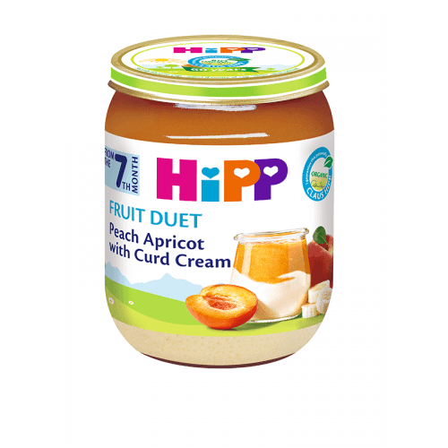 ჰიპი - ხაჭო ატამი და გარგარი /7თვ+/ 160გრ