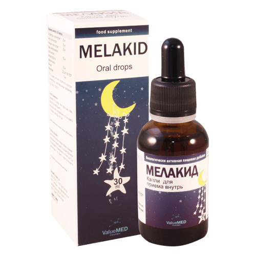 მელაქიდი წვეთები ორალური 30მლ ფლაკონი #1