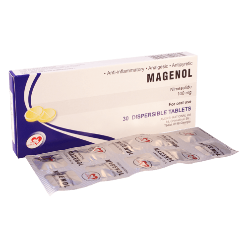 მაგენოლი ტაბლეტი ხსნადი 100მგ #30