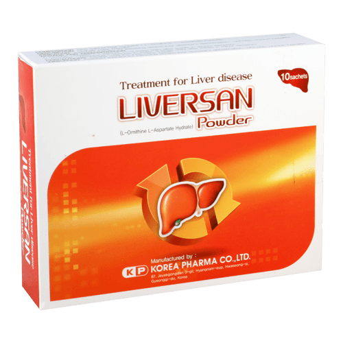 ლივერსანი ფხვნილი ორალური ხსნარის მოსამზადებლად 3გრ 5გრ პაკეტი #10