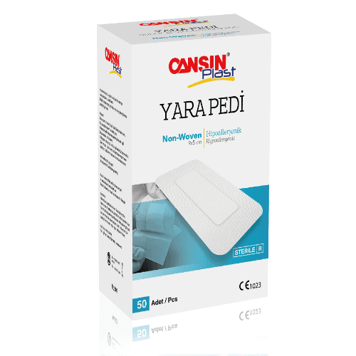 ლეიკო სტერილური CANSIN ჭრილობის სახვევი   5სმ/9.0სმ არაქსოვილის პიპოალერგ  #1