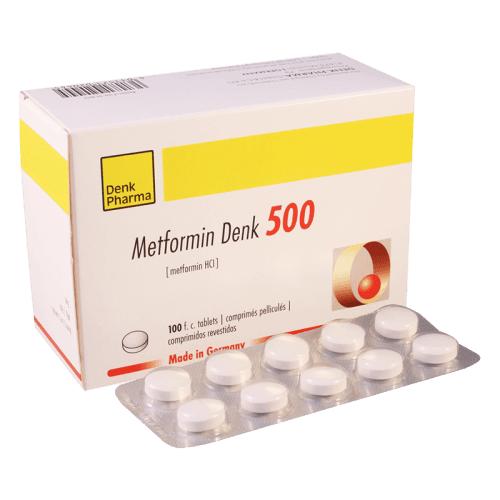 მეტფორმინი დენკი ტაბლეტი  500მგ #100