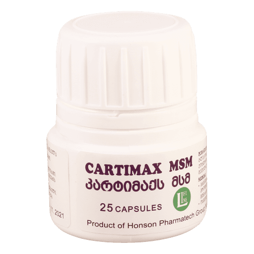 კარტიმაქს მსმ კაფსულა 500მგ+200მგ+200მგ #25