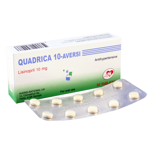 კვადრიცა ტაბლეტი 10მგ #30