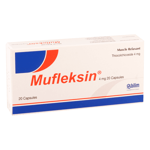 მუფლექსინი (მუსკოფლექსი) კაფსულა 4მგ #20
