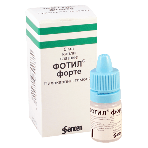 ფოტილი ფორტე წვეთები თვალის 40მგ+6.84მგ 5მლ ფლაკონი #1