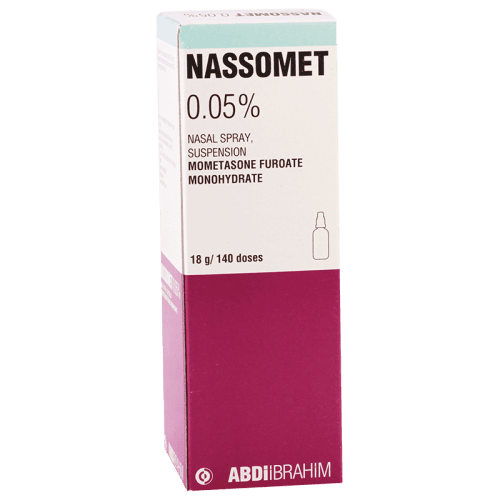 ნასომეტი სპრეი ცხვირის 50მკგ/1დოზა 18გრ/140დოზა ფლაკონი #1