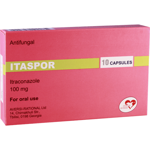 იტასპორი კაფსულა 100მგ #10