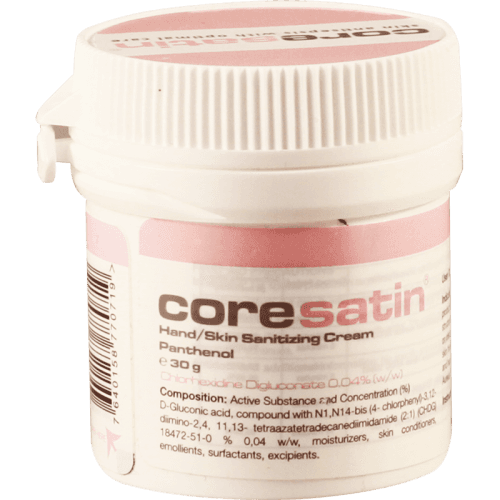 კორესატინი - პედიატრიული პანთენოლით (ვარდისფერი) კრემი 30გრ ფლაკონი #1