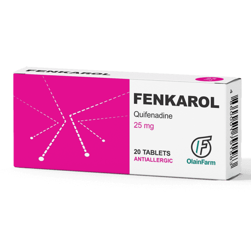 ფენკაროლი ტაბლეტი 25მგ #20
