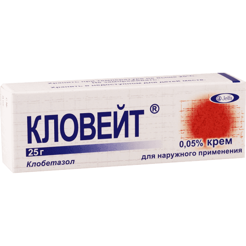 კლოვეიტი კრემი 0.05% 25გრ ტუბი #1