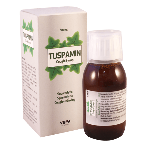 ტუსპამინი სიროფი 100მლ ფლაკონი #1