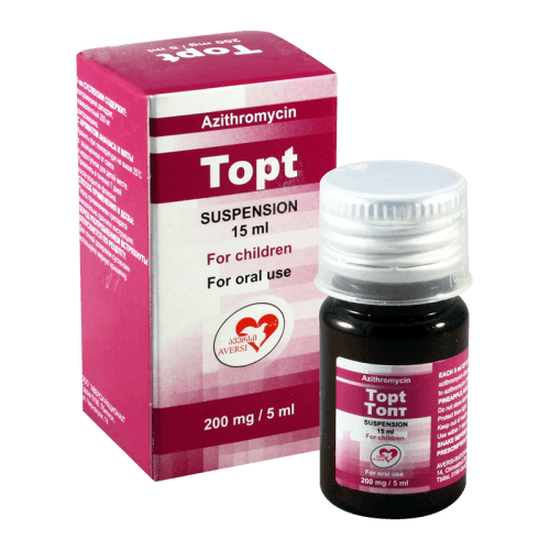 ტოპტი სუსპენზია ორალური 200მგ/5მლ 15მლ ფლაკონი #1