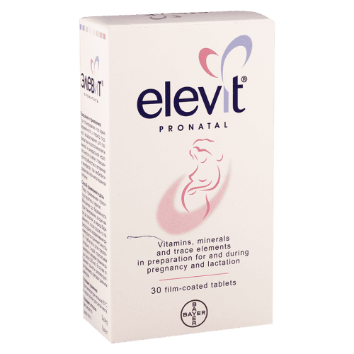 ელევიტი პრონატალი ტაბლეტი #30