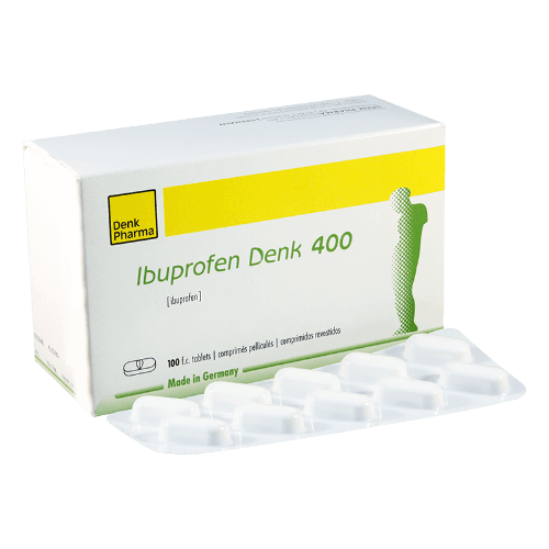 იბუპროფენი დენკი ტაბლეტი 400მგ #100