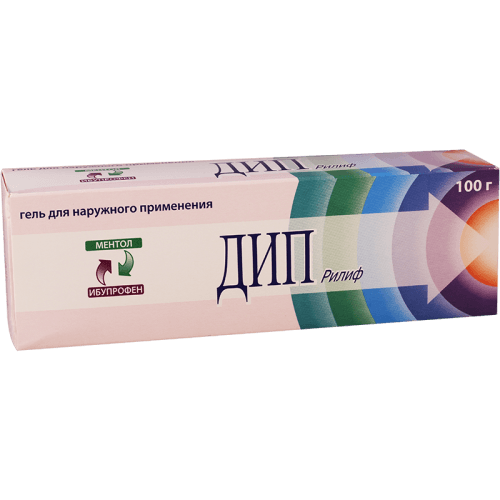 დიპ რილიფი გელი 50მგ+30მგ 100გრ ტუბი #1