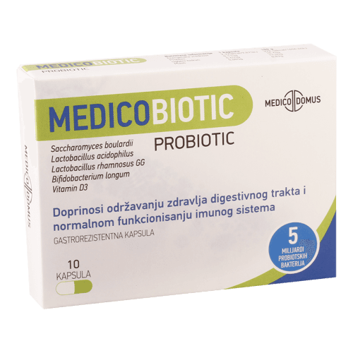 მედიკობიოტიკი კაფსულა #10