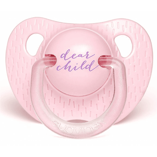 სუავინექსი - მატყუარა სილიკონის ანატომიური ვარდისფერი L /0-6თვ/  #2