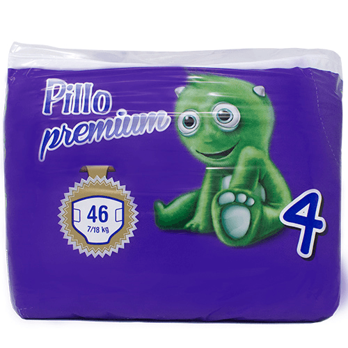 პილო - პრემიუმი ბავშვის საფენი ზ-4 /7-18კგ/ მაქსი  #46