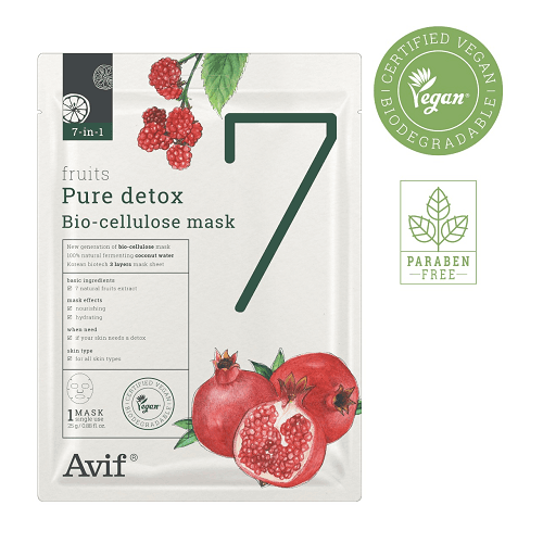 ავიფ - Avif ბიოცელულოზას პატჩი სახის დეტოქსი ყველა ტიპის კანი 7X1 25მლ