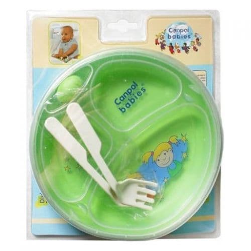 კანპოლი - ჯამი პლასტმასის წებვადი ძირით+კოვზი 21/300