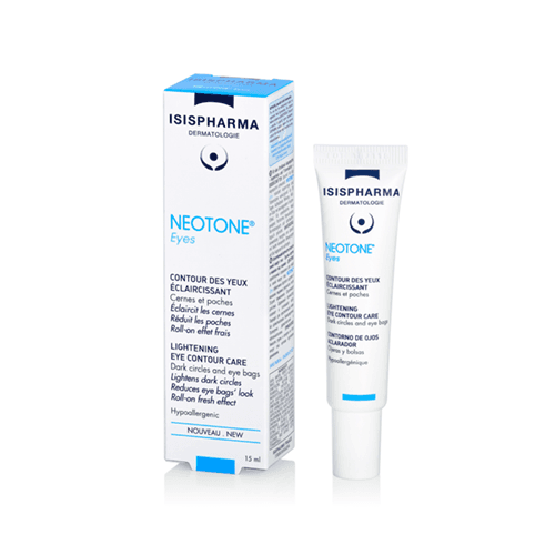 ისისფარმა - ნეოტონი თვალის კონტურის კრემ-გელი მუქი წრეები/შეშეპება/დამატენიან/ბურთულ.აპლიკატორით 15მლ