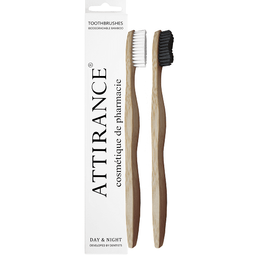 ატირანსი - კბ/ჯაგრისი ბიოდეგრადირებადი ბამბუკის რბილი+საშუალო  #2